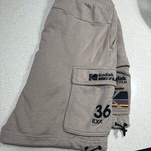 Kodak Taupe Cargo Shorts